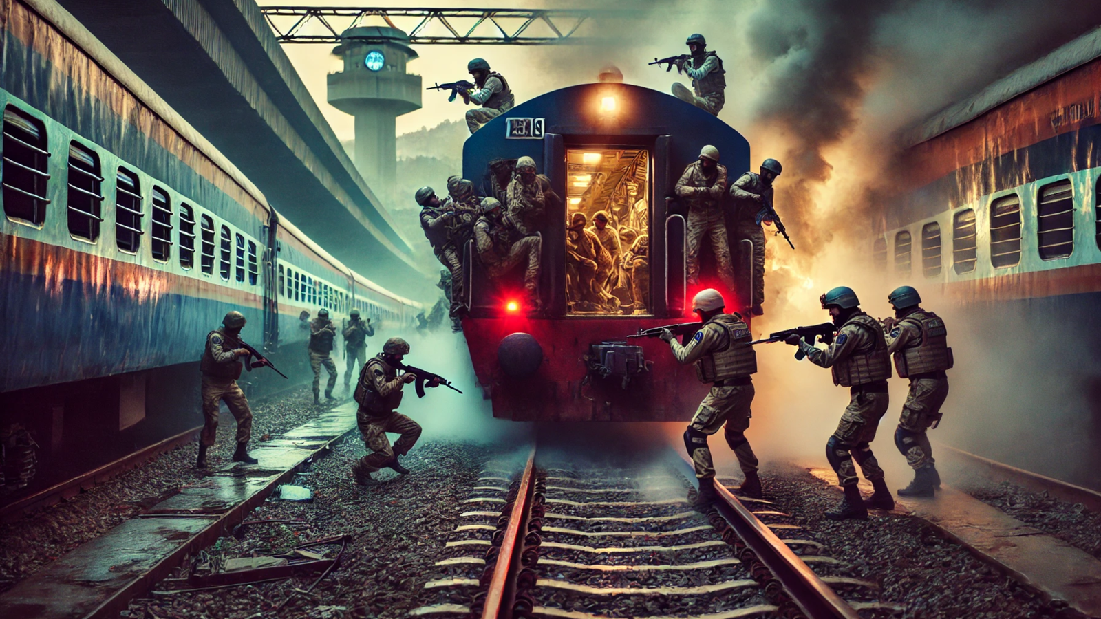 Deadly Pakistan Train Hijack